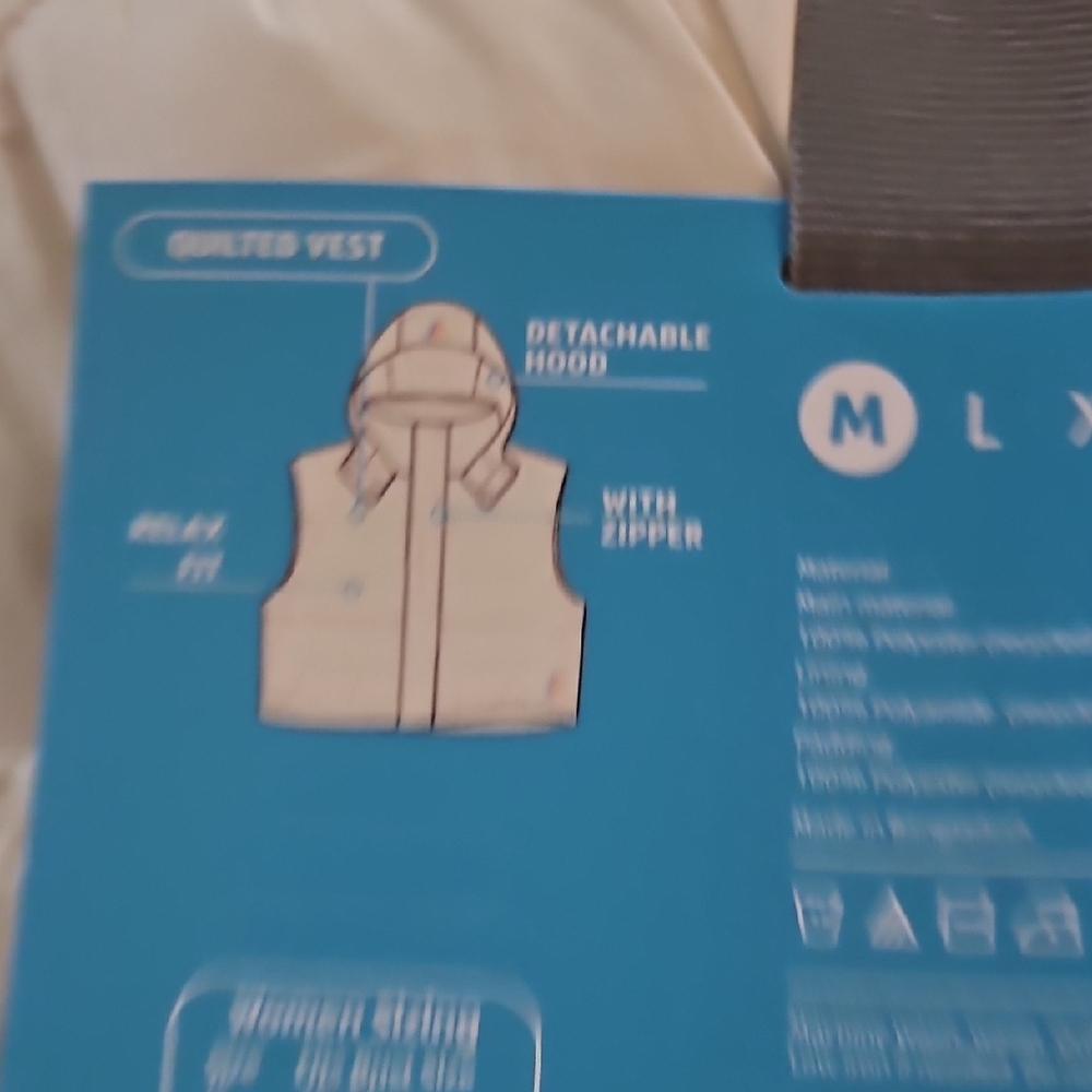 Aldi Gear Quilted Vest in Cream - Picture 3 of 4